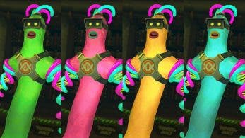 Los personajes de ARMS cuentan con cuatro variantes de color, un vistazo a las de Helix y al arma Gel Gel