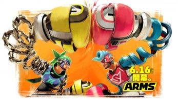 ARMS: Arte de Ninjara y Spring Man, variante de color del segundo y nuevo clip de batalla