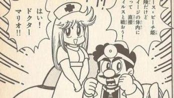 Este manga oficial de 1990 afirma que Dr. Mario se desarrolla dentro del cerebro de Luigi