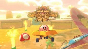 Consiguen agregar a Kirby a Mario Kart 8 a través de un mod