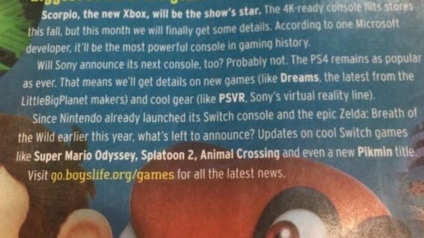 El supuesto spoiler de Animal Crossing y Pikmin para Switch en el E3 de Boys’ Life no es real