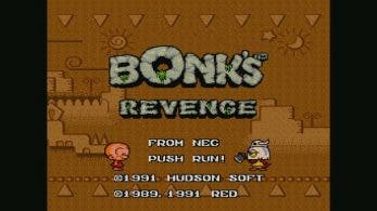 [Act] Bonk’s Revenge llegará mañana a la Consola Virtual de Wii U en Norteamérica