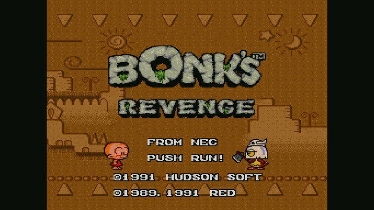 [Act] Bonk’s Revenge llegará mañana a la Consola Virtual de Wii U en Norteamérica