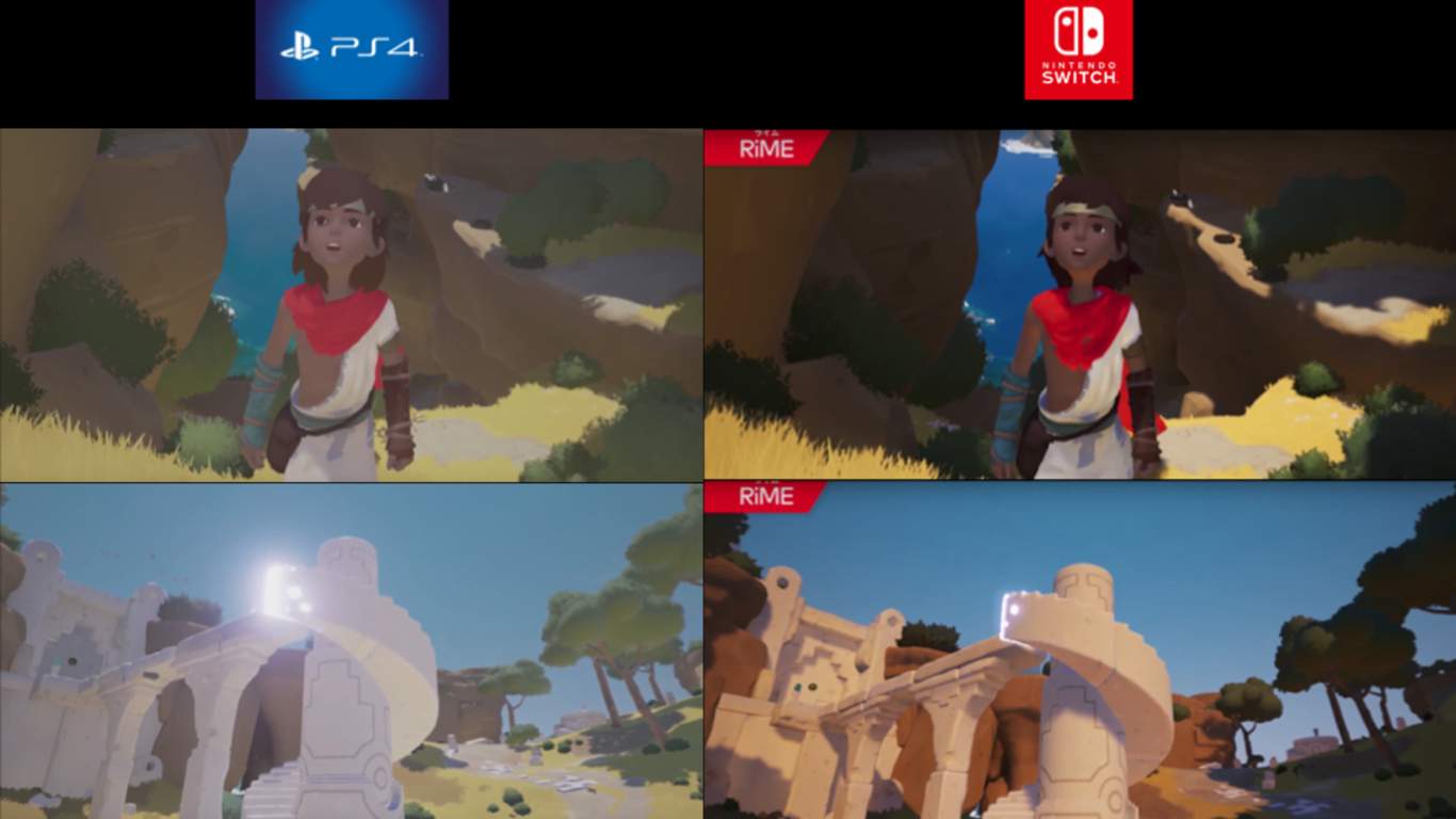 Comparativa en imágenes de Rime: PS4 vs. Switch