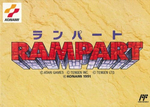 La versión japonesa de NES de Rampart ha sido traducida a inglés