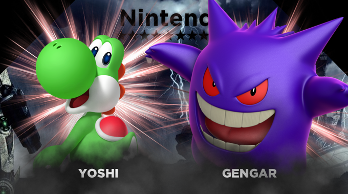 3ª Ronda de Nintendo Wars – Enfrentamiento #8: ¡Yoshi vs. Gengar!