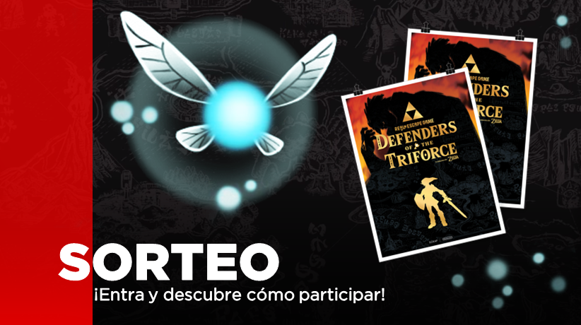 [Act.] ¡Sorteamos 2 entradas para el juego de escape real Defensores de la Trifuerza junto a Real Escape Game!