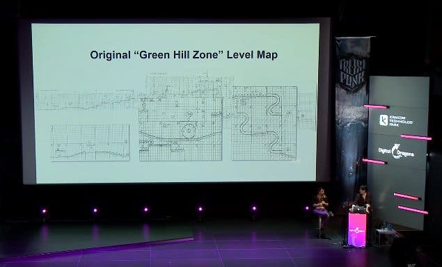 Primeros bocetos de Sonic, diseños originales de Green Hill y mucho más en esta presentación de Hirokazu Yasuhara