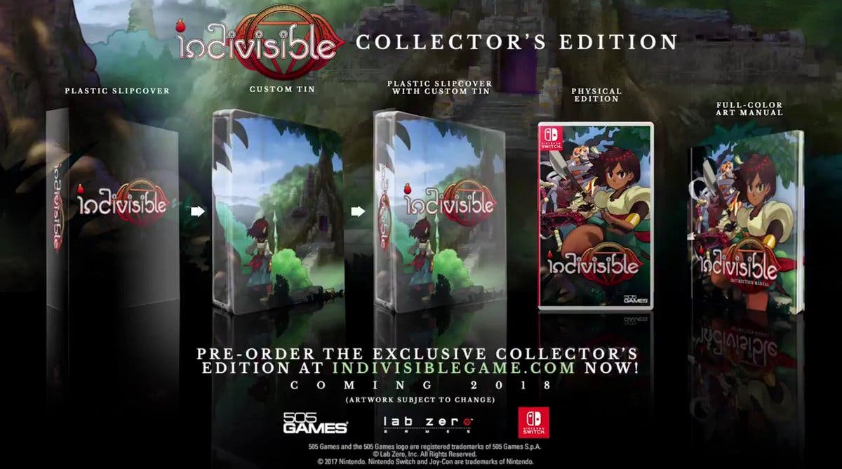 Indivisible llegará a Nintendo Switch en 2018 junto a esta genial edición de coleccionista