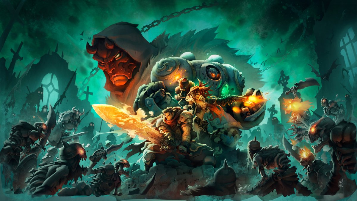 [Act.] Gameplays de Battle Chasers: Nightwar