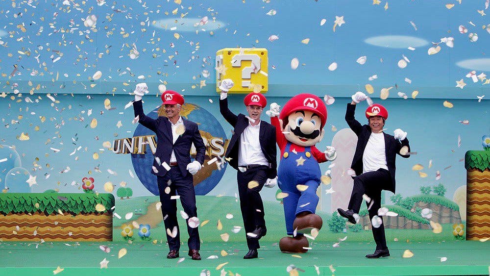 Vídeos de la ceremonia de presentación de Super Nintendo World