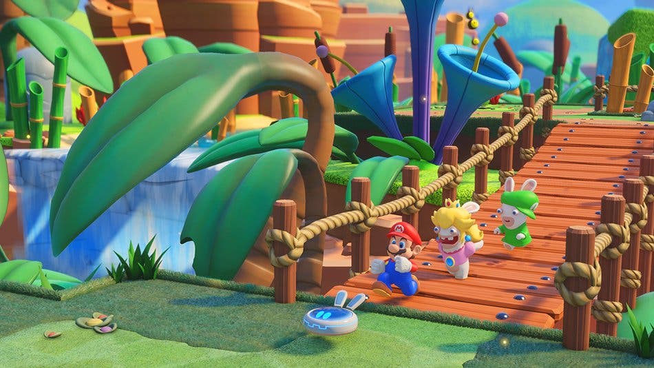 La banda sonora de Mario + Rabbids: Kingdom Battle tiene instrumentos ocultos en el escenario