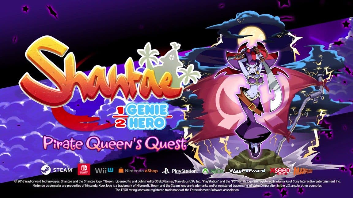 El DLC Pirate Queen’s Quest de Shantae: Half-Genie Hero llegará el 29 de agosto