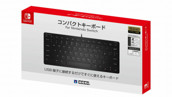 HORI lanzará un teclado oficial para Switch