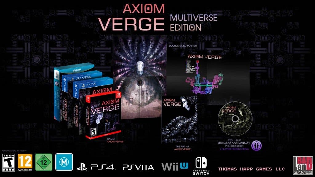 [Act.] Axiom Verge: Multiverse Edition llegará a Switch y Wii U en agosto