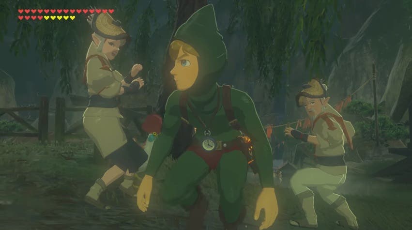 Esta es la extraña reacción de los habitantes de Zelda: Breath of the Wild al ver a Link disfrazado de Tingle