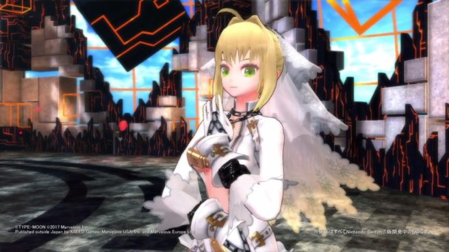 El nuevo tráiler de Fate/Extella: The Umbral Star nos muestra un traje exclusivo de Switch