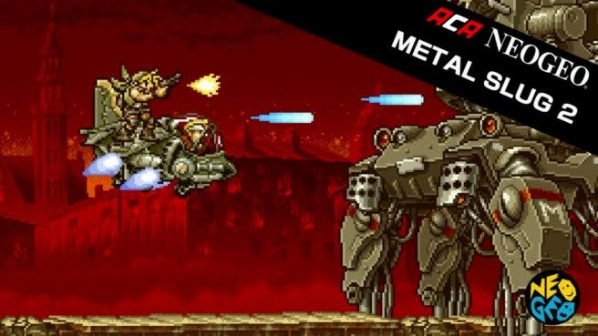 [Act.] ACA NeoGeo: Metal Slug 2 será el juego de NeoGeo que llegará a Switch la semana que viene