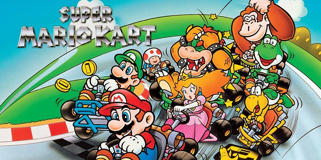 Super Mario Kart es elegido como el mejor juego de carreras de la historia por los japoneses