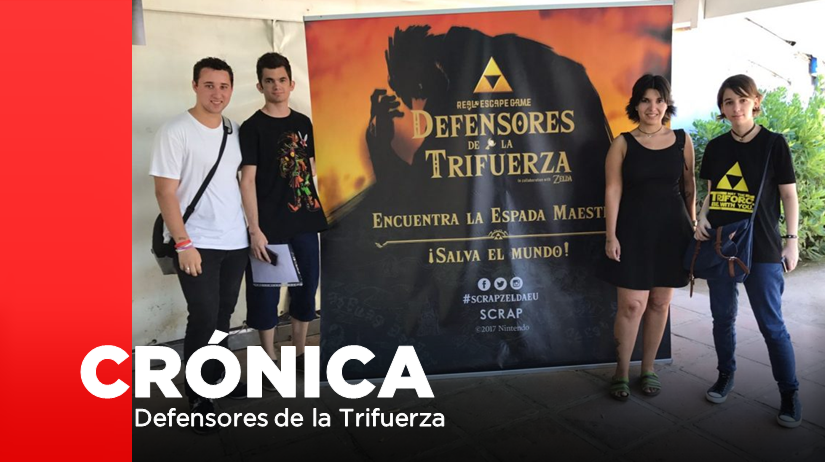 [Crónica] Juego de escape real Defensores de la Trifuerza en Barcelona