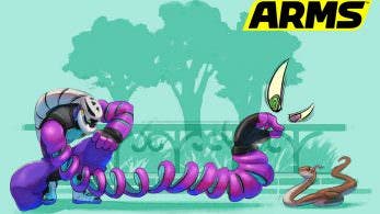 Nuevo arte oficial de ARMS protagonizado por Kid Cobra