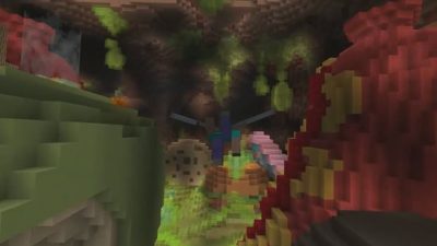 Tráiler del Giants Glide Track Pack de Minecraft