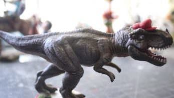 Echa un vistazo a este amiibo de T-Rex de Super Mario Odyssey hecho por un fan