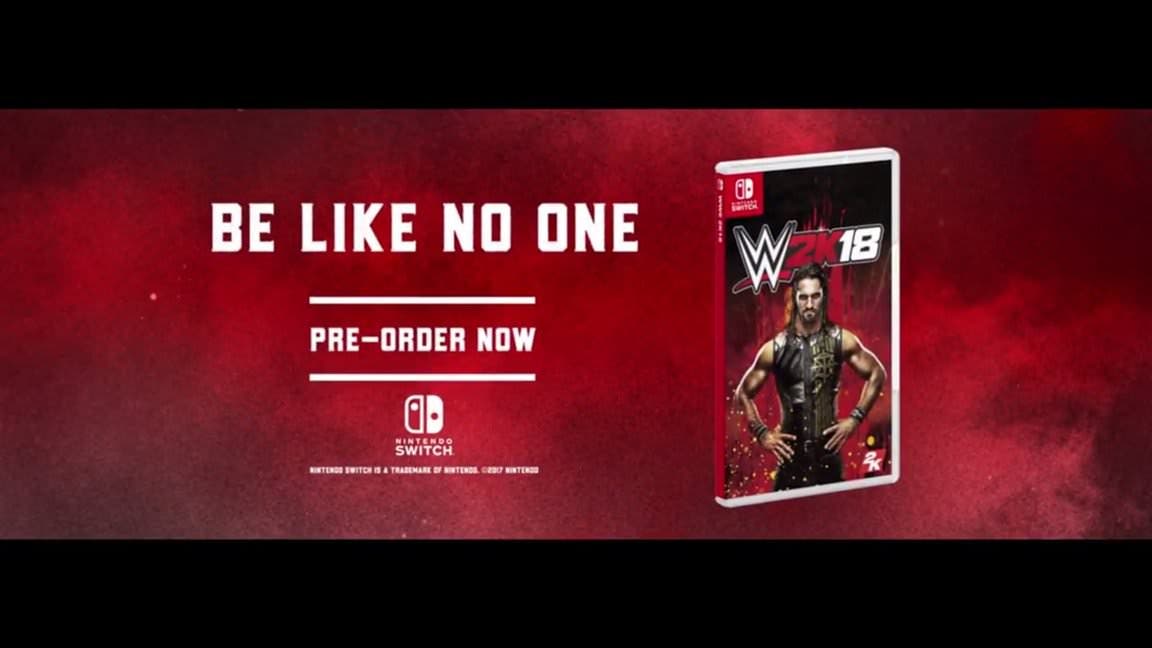 [Act.] WWE 2K18 confirma su lanzamiento en Nintendo Switch