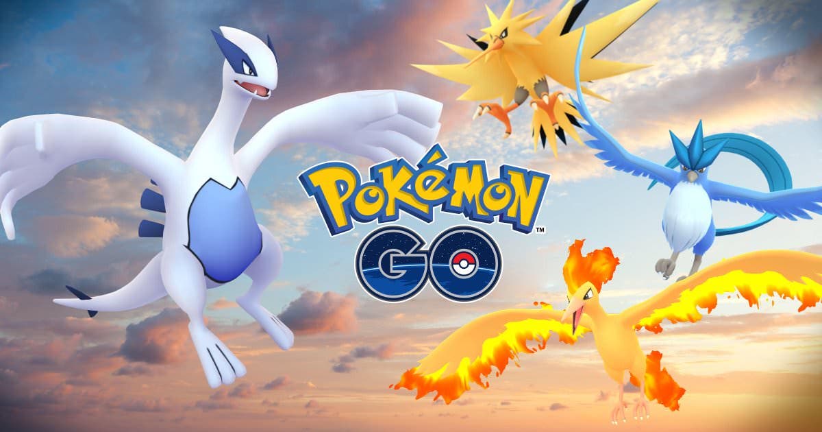 [Act.] Articuno ya ha sido liberado junto a Lugia en Pokémon GO, Zapdos y Moltres llegarán “pronto”