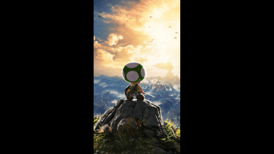 [Act.] Estos fondos de pantalla oficiales de Toad en Zelda: Breath of the Wild son realmente épicos