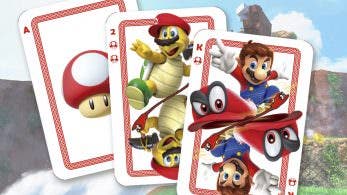 Reserva Super Mario Odyssey en Xtralife y llévate esta baraja de cartas