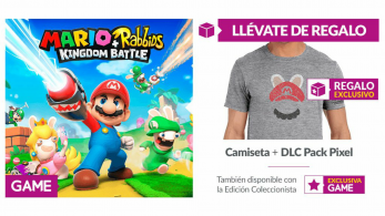Estos son los regalos que puedes conseguir al reservar Mario + Rabbids Kingdom Battle en GAME España