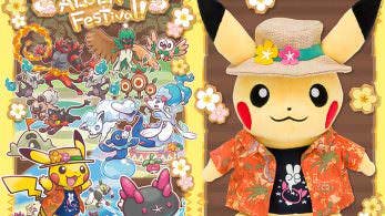 Nuevo merchandising de Pokémon Center centrado en el Festival de Alola