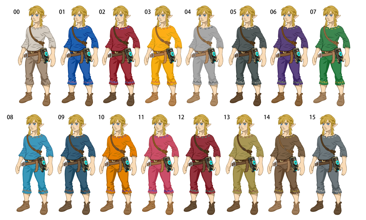 Nintendo nos muestra más bocetos de The Legend of Zelda: Breath of the Wild