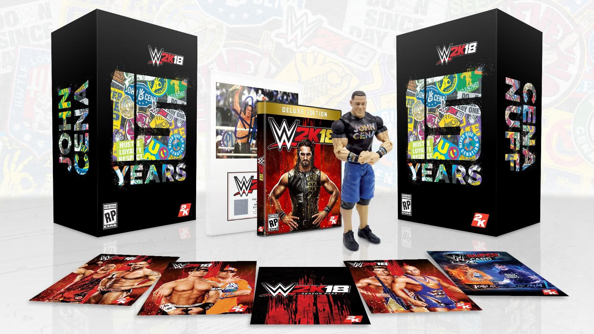 La Edición de coleccionista Cena (Nuff) de WWE 2K18 no estará disponible para Nintendo Switch