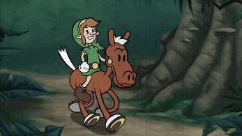 Así sería The Legend of Zelda si fuera un dibujo animado de los años 30
