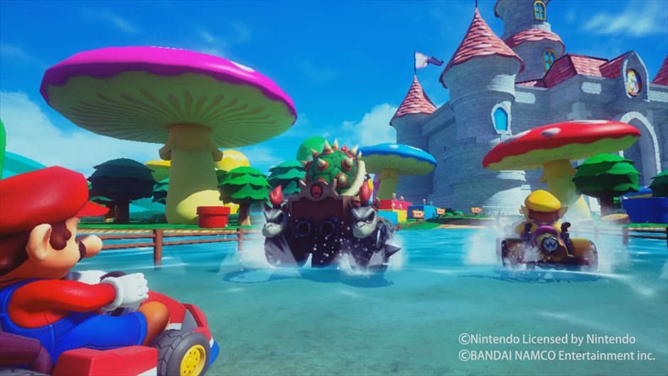 Echa un vistazo a este nuevo gameplay de Mario Kart Arcade GP VR