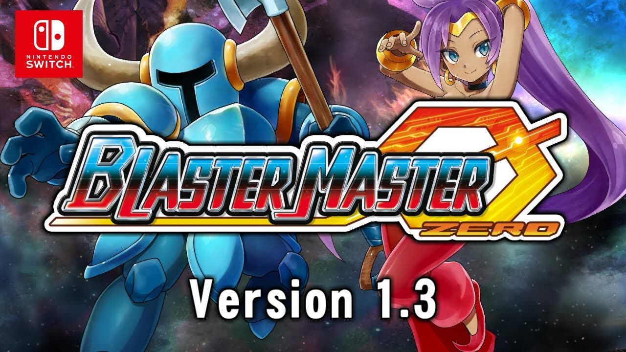 Shantae y Shovel Knight serán añadidos como personajes DLC a Blaster Master Zero