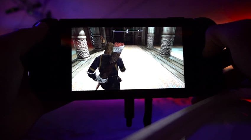 Primer gameplay real de The Elder Scrolls V: Skyrim en Nintendo Switch
