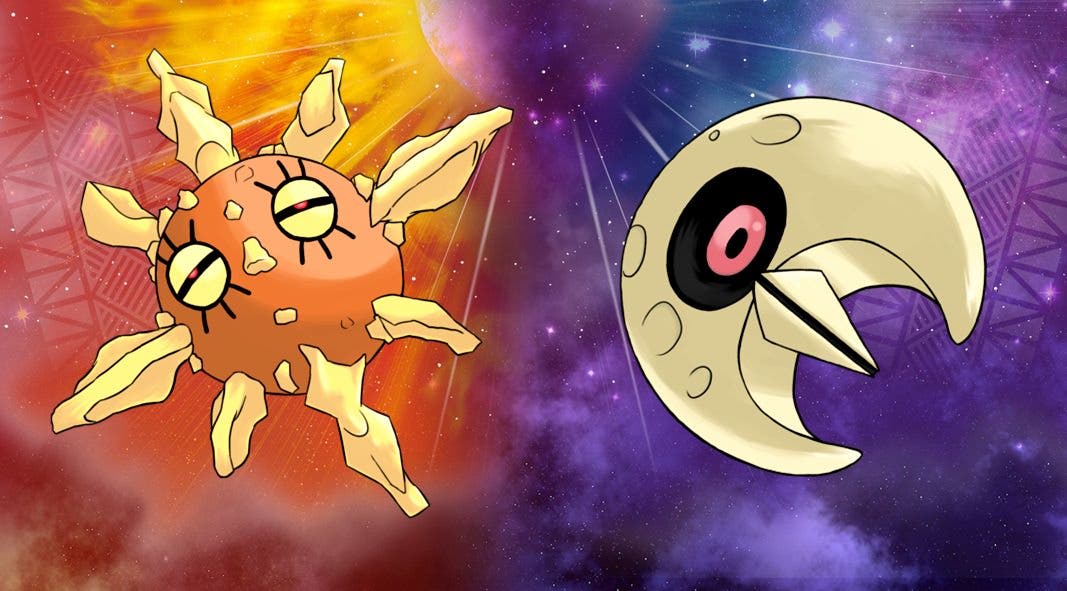 Solrock y Lunatone son distribuidos en Japón para Pokémon Sol y Luna