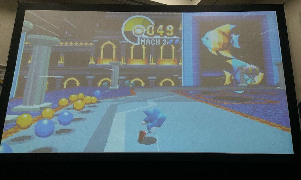 Sonic Mania nos presenta uno de los primeros Niveles Especiales