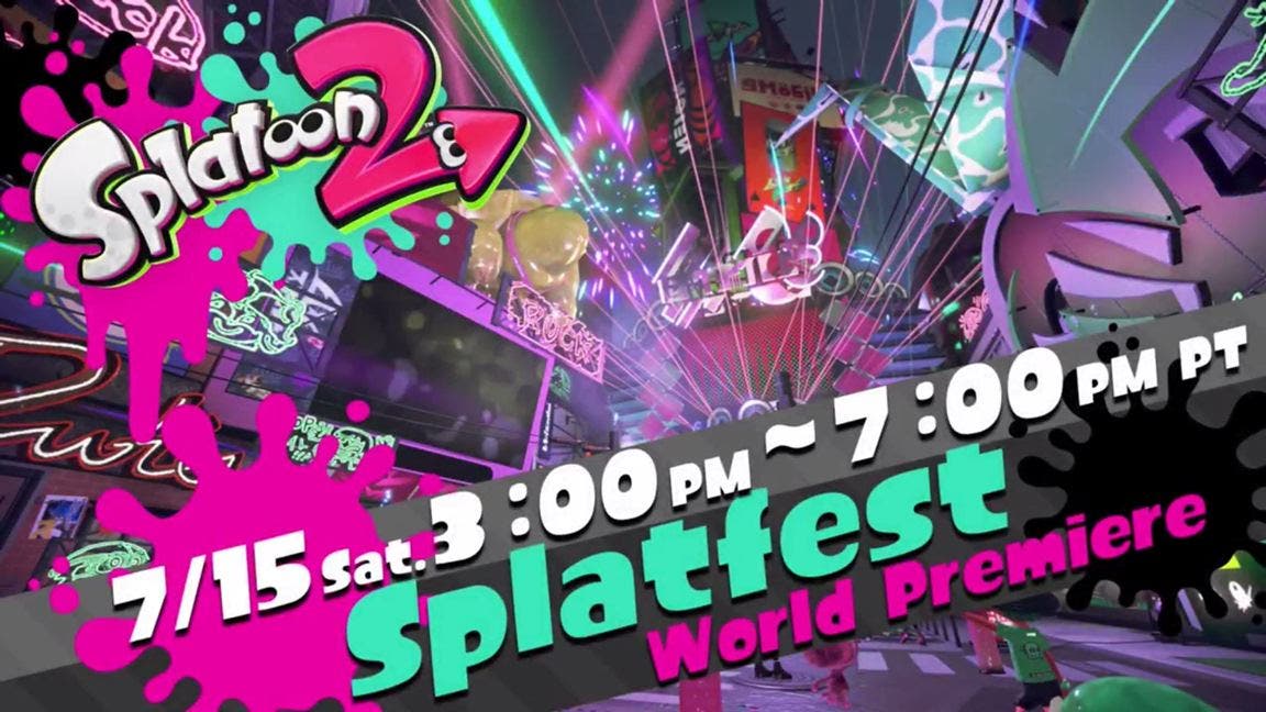 Splatoon 2: Splatfest World Premiere se actualiza a la versión 1.0.1