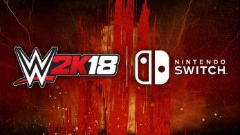 La versión física de WWE 2K18 para Nintendo Switch requiere de una actualización de 24 GB