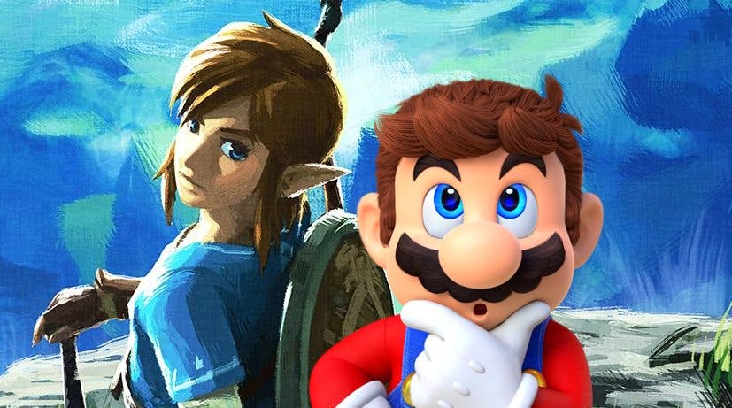 Nintendo comparte las claves que diferencian Zelda: Breath of the Wild y Super Mario Odyssey