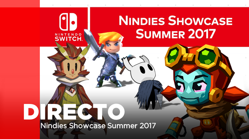 ¡Sigue aquí en directo el Nindies Showcase Summer 2017 de Nintendo Switch!