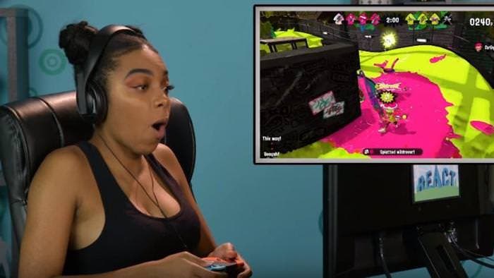 [Act.] Vídeo: Adolescentes y alumnos de universidad reaccionan al jugar por primera vez a Splatoon 2 y Super Mario 64