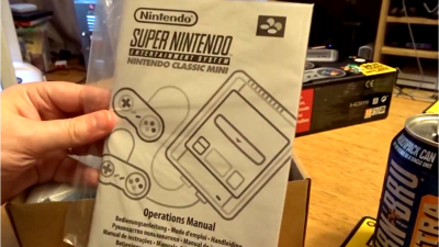 [Act.] Unboxing de la edición europea de SNES Mini