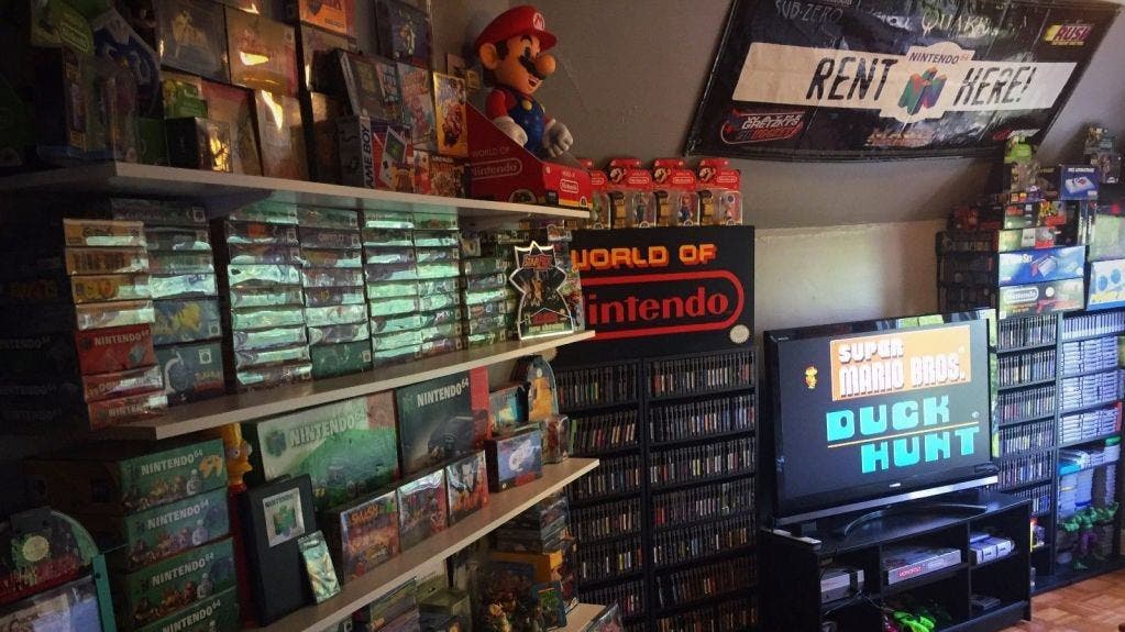 Echa un vistazo a esta gigantesca colección de Nintendo que se vende en eBay
