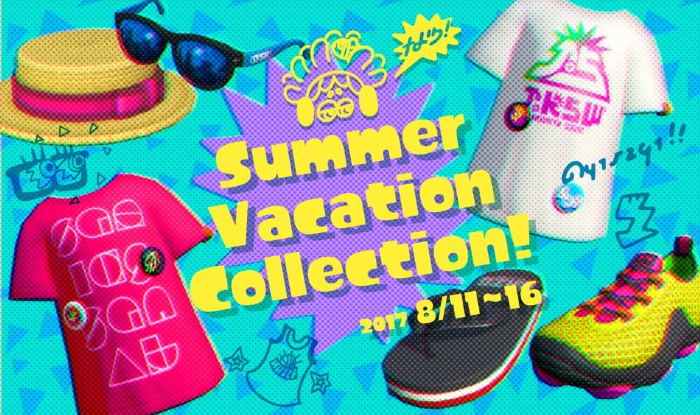 Una “colección de vacaciones de verano” llega a Splatoon 2, junto a este bonito Wallpaper