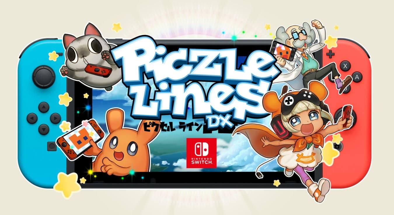 Piczle Lines DX se actualiza en Nintendo Switch con 100 nuevos puzles